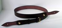 28 Inch Sam Browne Strap Gold Plated Fittings Hand Sewn