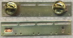 #4 MINIATURE MEDAL BAR WITH CLUTCH FITTINGS